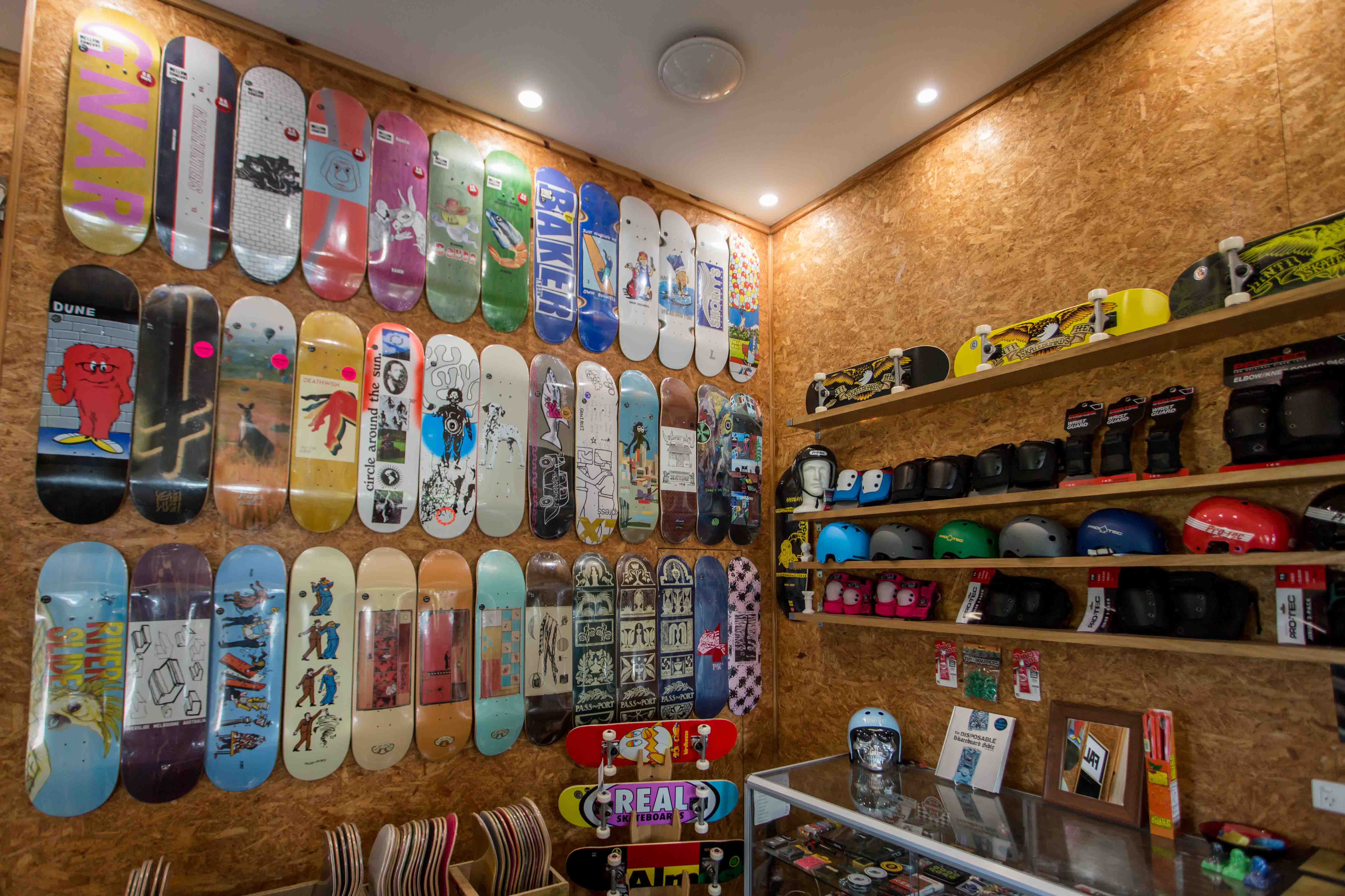 A picture of the Riverslide skate shop